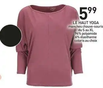 Stokomani Le haut yoga offre
