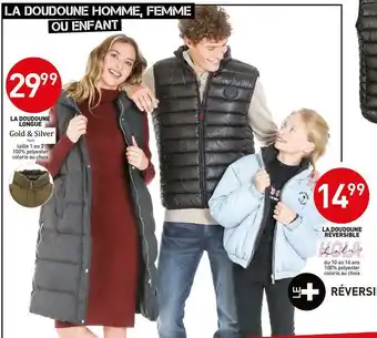 Stokomani La doudoune homme, femme ou enfant offre