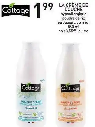 Stokomani Cottage la crème de douche offre