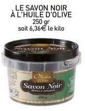 Le savon noir à l'huile d'olive