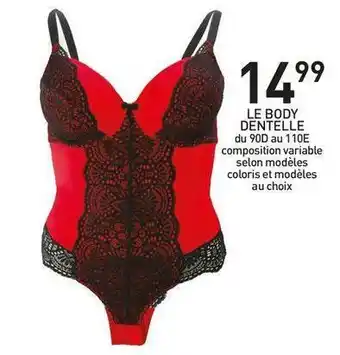 Stokomani Le body dentelle offre