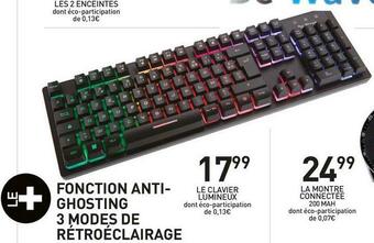 Stokomani Le clavier lumineux offre