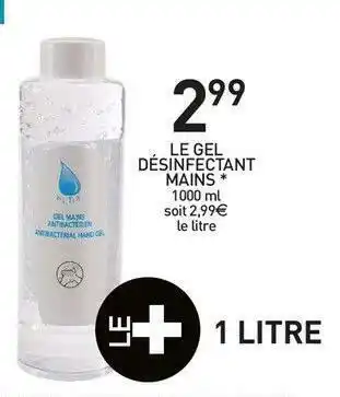 Stokomani Le gel désinfectant mains offre