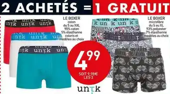 Stokomani Le boxer offre