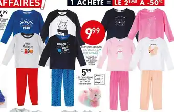 Stokomani Le pyjama velours offre