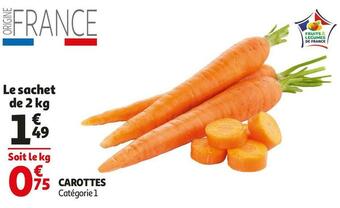 Auchan Carottes offre