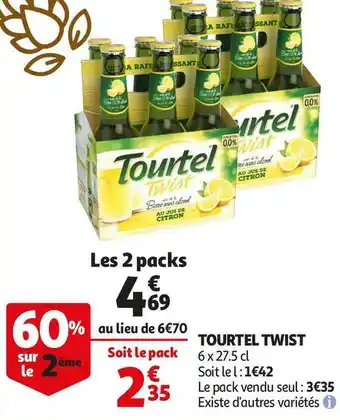 Auchan Tourtel tourtel twist offre