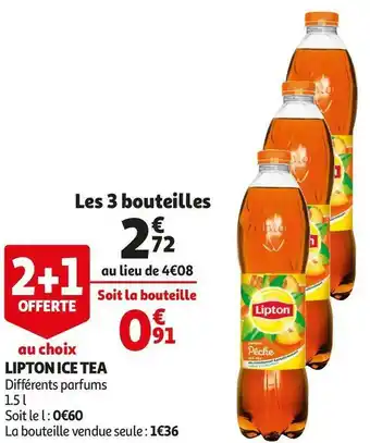 Auchan Lipton lipton ice tea offre