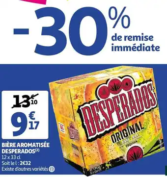 Auchan Desperados bière aromatisée offre
