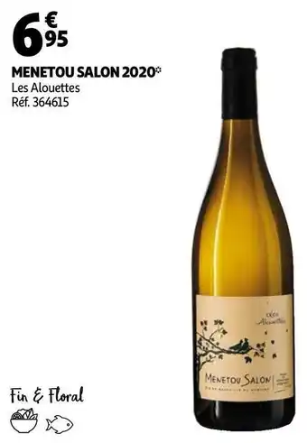 Auchan Les alouettes menetou salon 2020 offre
