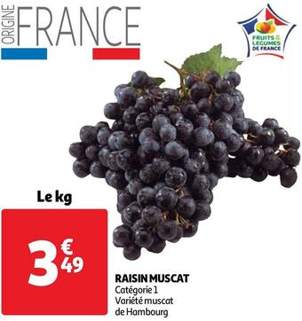 Auchan Raisin musca offre