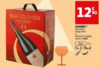 Auchan Mas olivier faugères offre