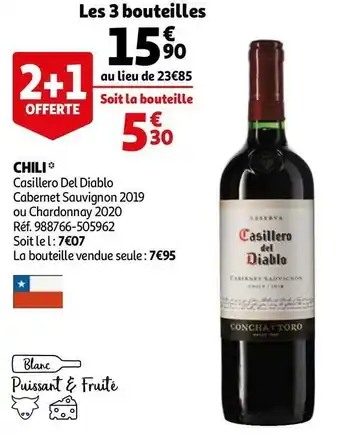 Casillero del diablo chili