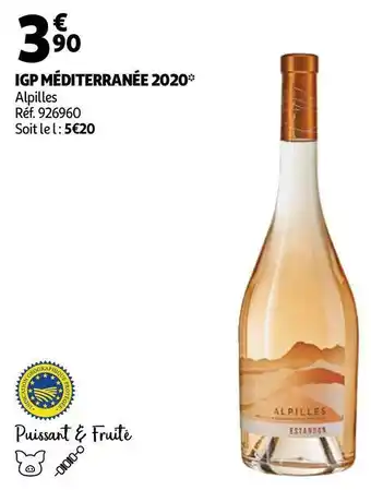 Alpilles igp méditerranée 2020