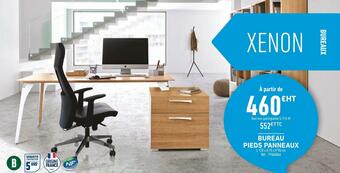 Bureau pieds panneaux