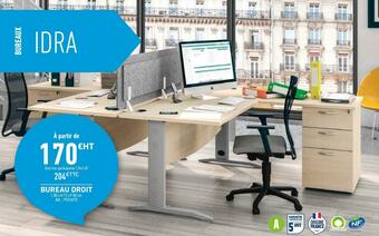 Bureau Vallée Bureau droit offre