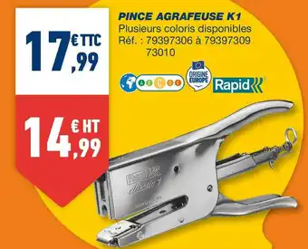 Pince agrafeuse k1