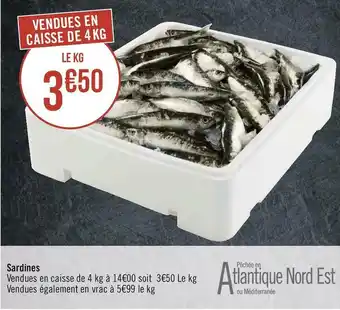 Géant Casino Sardines offre