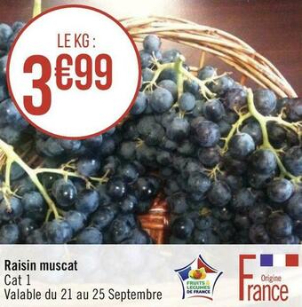 Raisin muscat