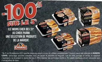 Géant Casino Charal bon plan sur une sélection de produits de la marque charal offre