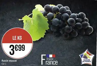 Géant Casino Raisin muscat offre
