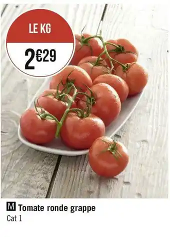 Tomate ronde grappe