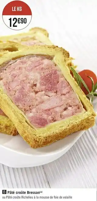 Géant Casino Pâté croûte bressan offre