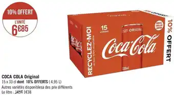 Géant Casino Coca cola coca cola original offre