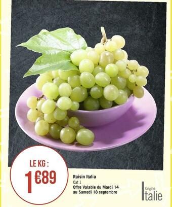 Raisin italia