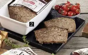 Géant Casino Le julo pâté de foie ou pâté de campagne issu de porcs élevés sans traitement antibiotique offre