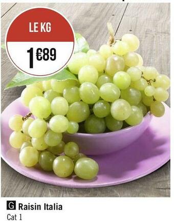 Géant Casino Raisin italia offre