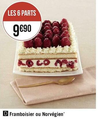 Géant Casino Framboisier ou norvégien offre