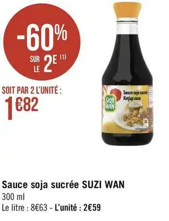 Suzi wan sauce soja sucrée