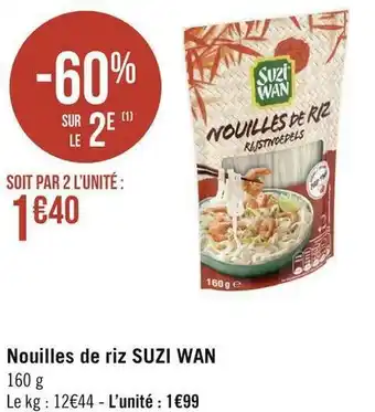 Géant Casino Suzi wan nouilles de riz offre