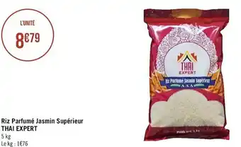 Géant Casino Thai expert riz parfumé jasmin supérieur offre