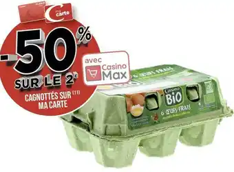 Géant Casino Bon plan sur l’ensemble des produits de cette page sauf les oeufs offre