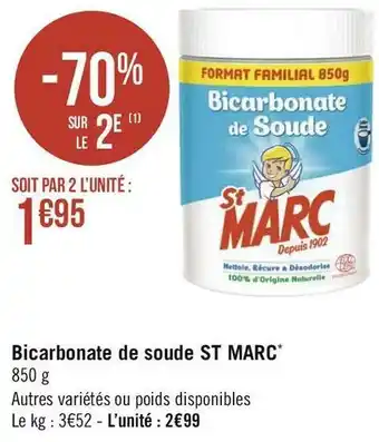 St marc bicarbonate de soude*