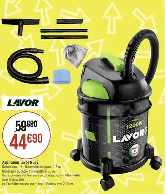 Lavor aspirateur rudy
