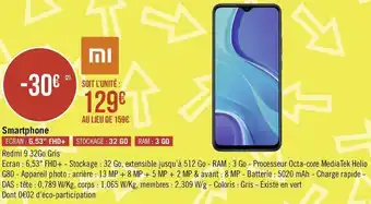 Xiaomi smartphone