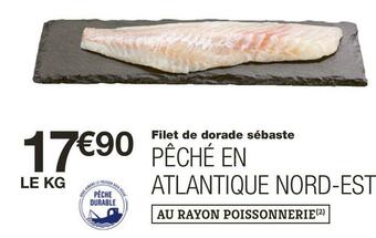 Monoprix Filet de dorade sébaste offre