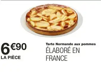 Monoprix Tarte normande aux pommes offre