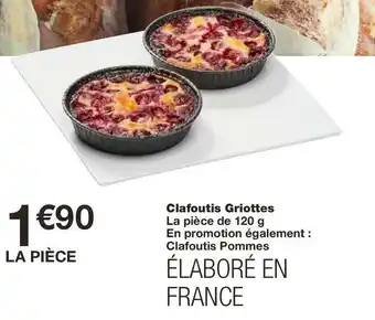 Clafoutis griottes