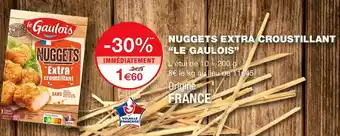 Monoprix Le gaulois nuggets extra croustillant “le gaulois” offre