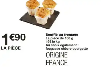 Monoprix Soufflé au fromage offre