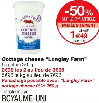 Longley farm cottage cheese
