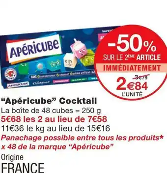 Apéricube apéricube cocktail