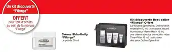Monoprix Filorga bon plan sur les produits de la marque filorga offre