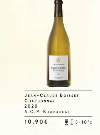 Monoprix Boisset jean-claude boisset chardonnay 2020 offre