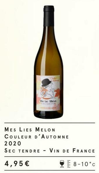Monoprix Mes lies melon couleur d'automne 2020 offre