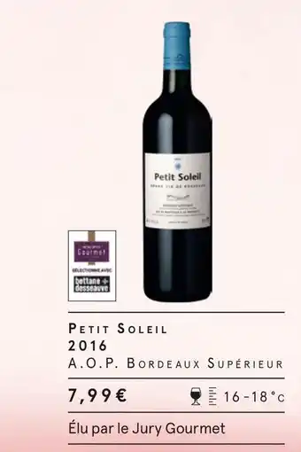 Monoprix Petit soleil petit soleil 2016 offre